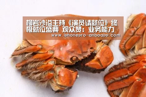 柳岩沙溢主持《演员请就位》终极就位盛典 观众赞:业务能力强|安博最新版(图1) 安博最新版